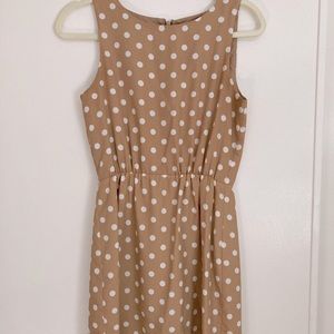 J.crew polka dot cocktail dress